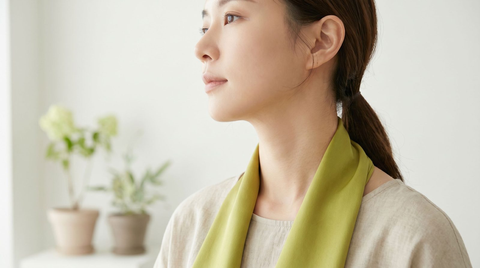 눈썹거상수술 안내 이미지 (AI 생성 예시 이미지)